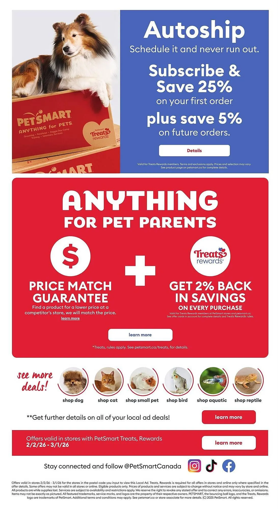 Petsmart flyer from February 2 to March 1 2026 - flyer page 10