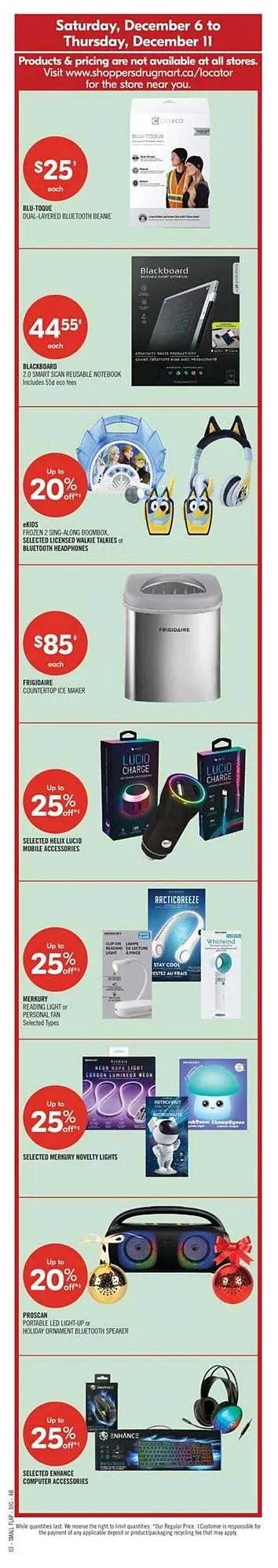 Shoppers Drug Mart flyer from December 4 to December 11 2025 - flyer page 6
