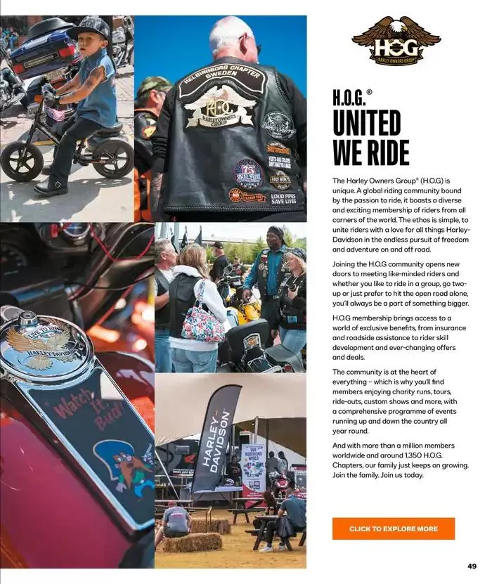 Harley Davidson 2025 Brochure from February 6 to February 6 2026 - flyer page 49