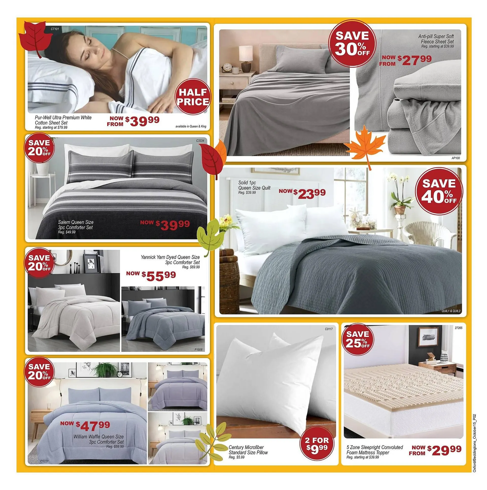 Beddington's flyer from October 15 to November 11 2025 - flyer page 2