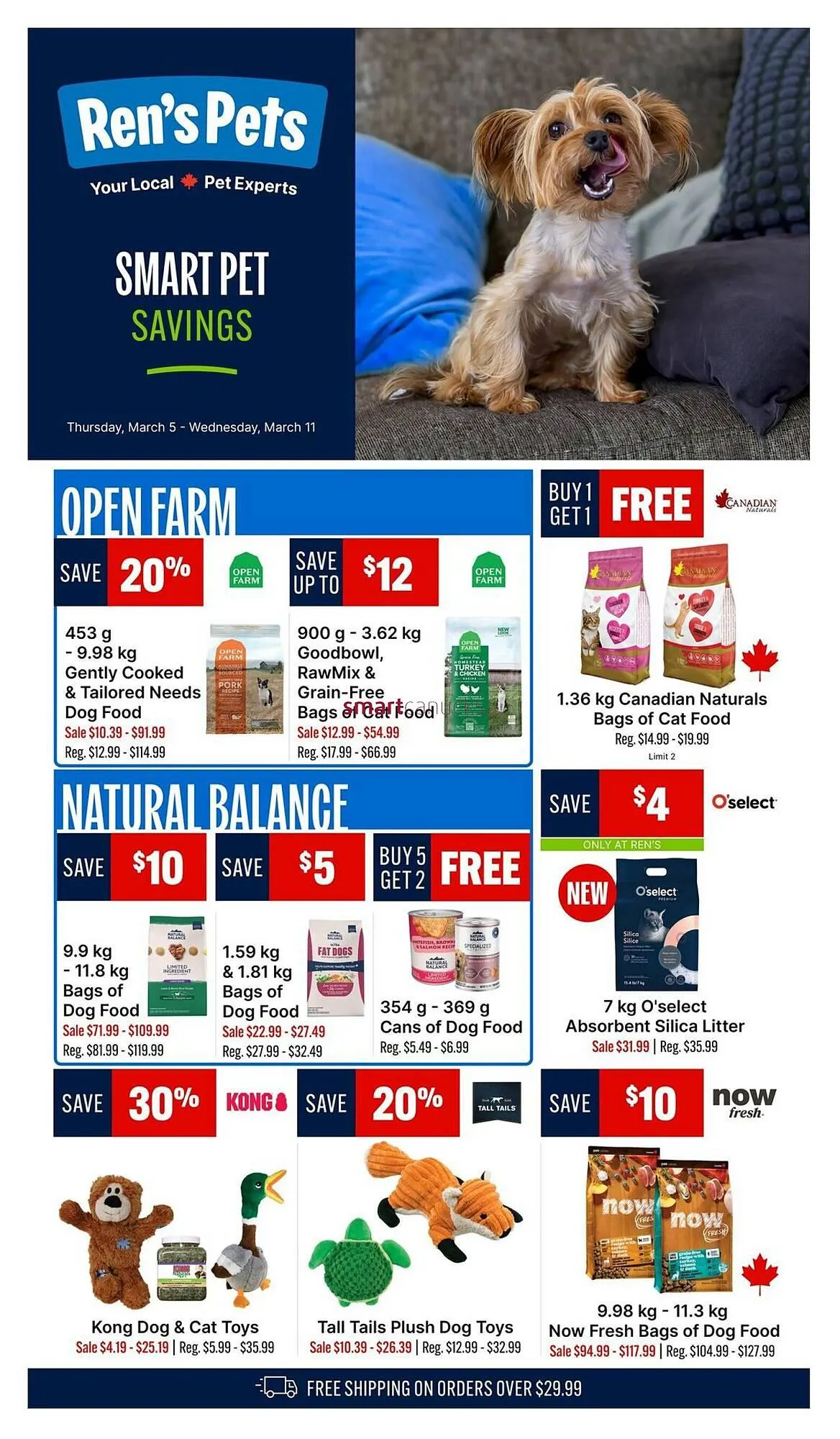 Ren’s Pets Depot flyer from March 5 to March 11 2026 - flyer page 1