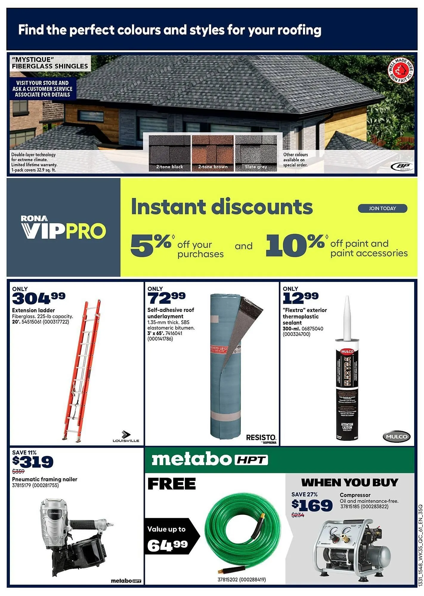 RONA flyer from October 2 to October 9 2025 - flyer page 15