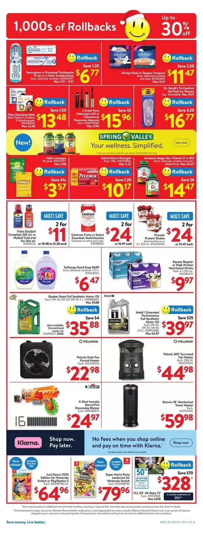 Walmart flyer from October 17 to October 23 2024 - flyer page 14