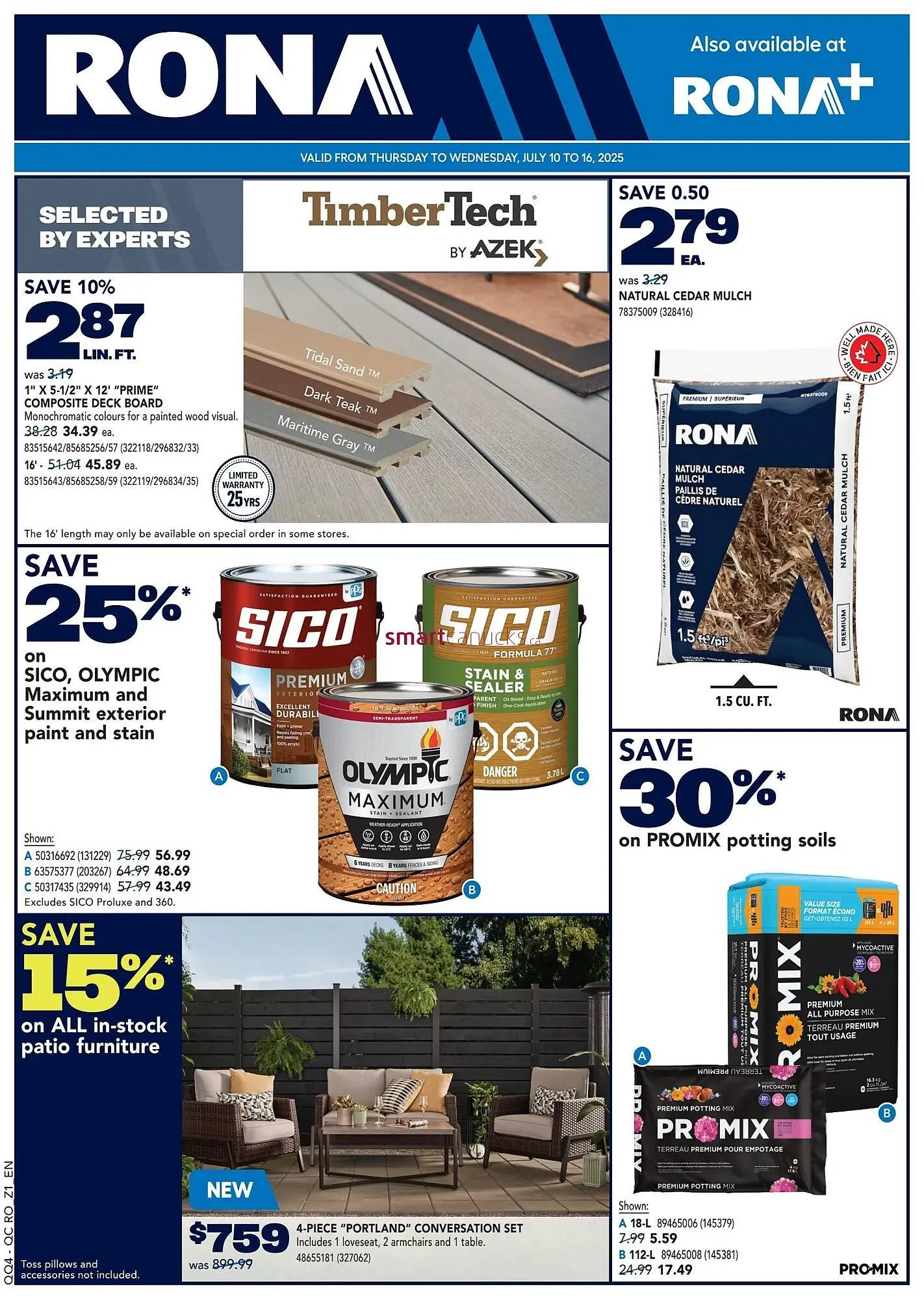 RONA flyer - 1