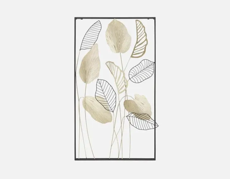 metal wall art 46cm x 80cm