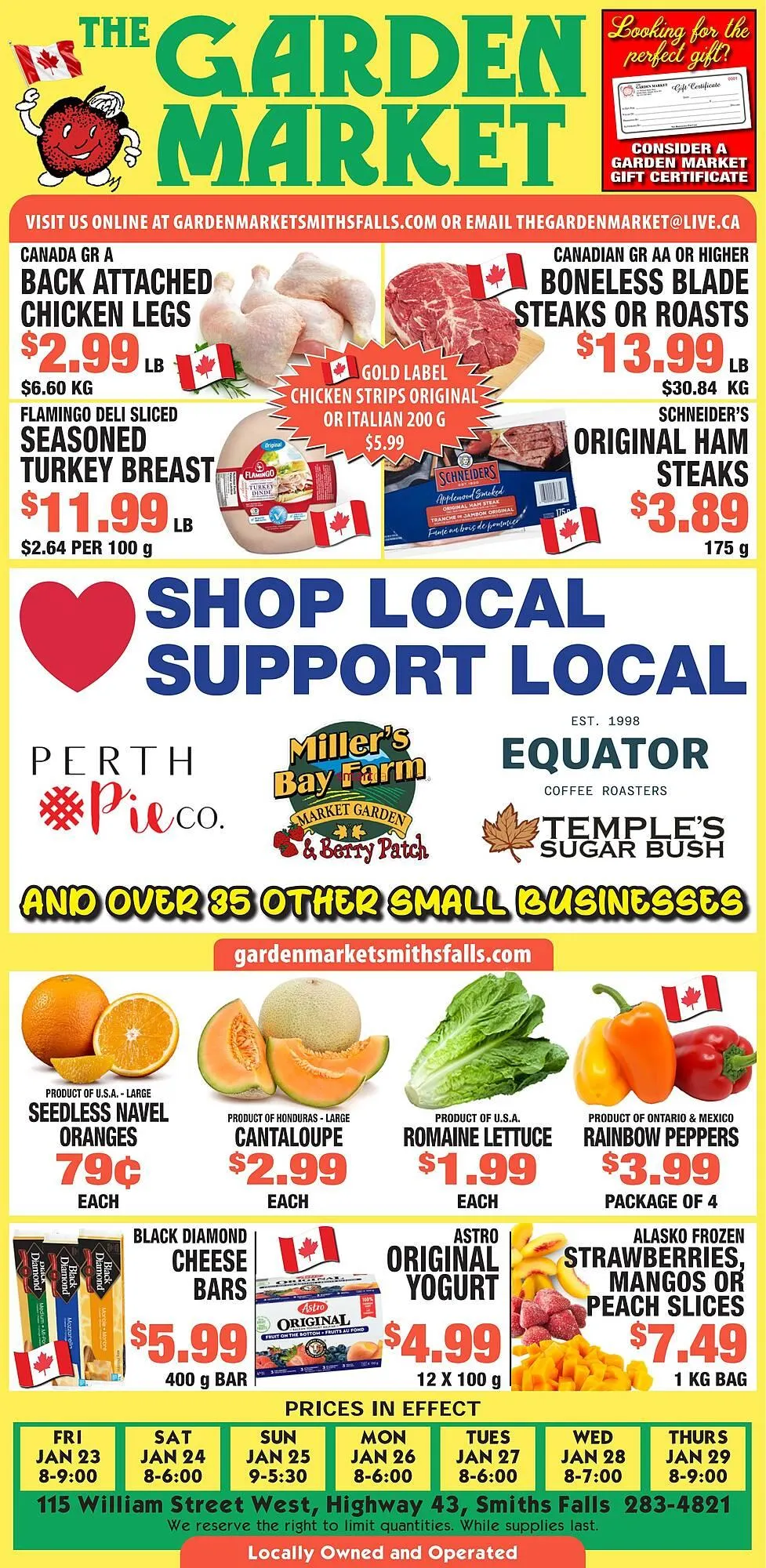 The Garden Market flyer - 1