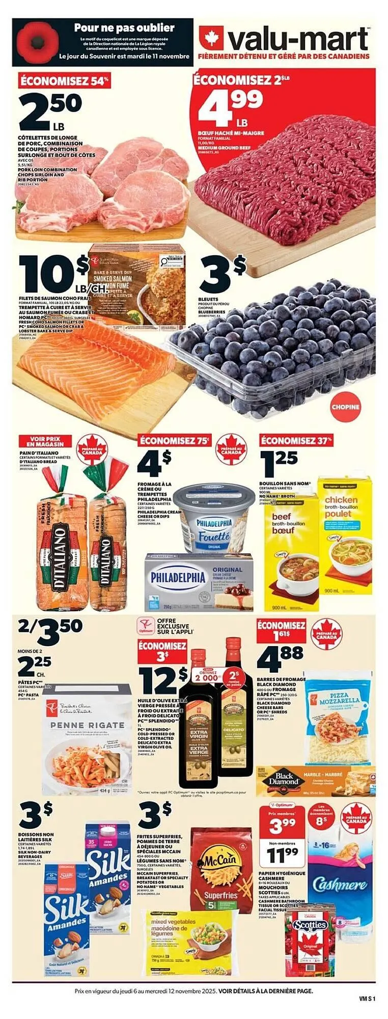 Valu-mart flyer from November 6 to November 13 2025 - flyer page 1