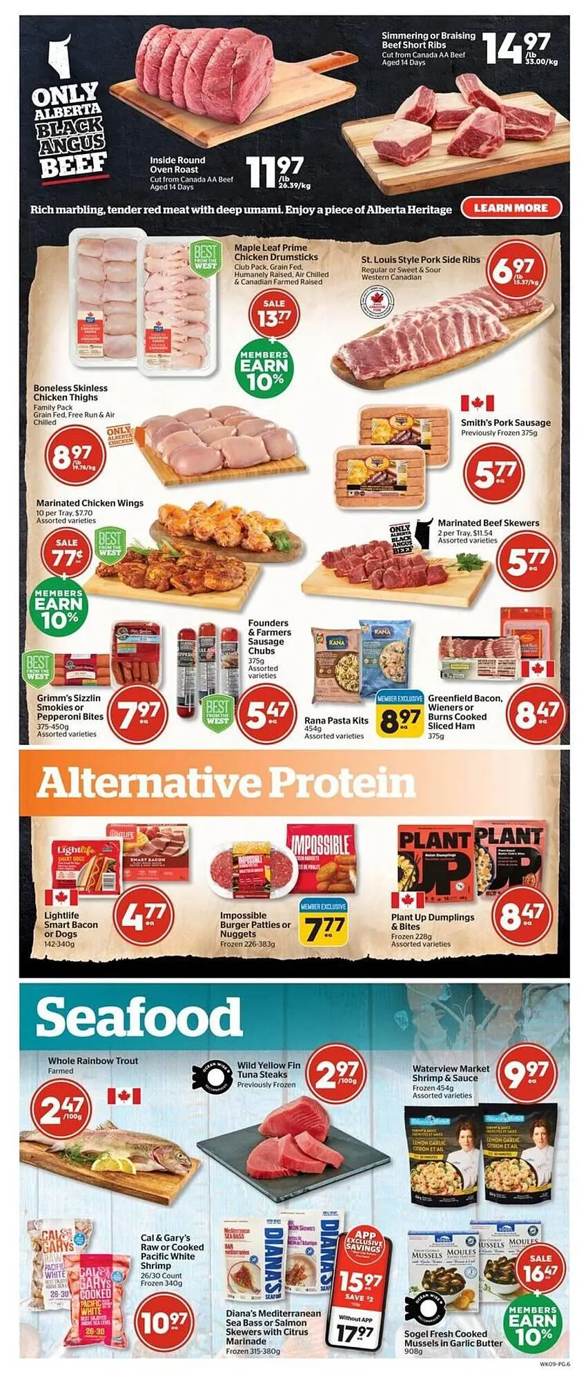 Calgary Co-op flyer from January 2 to January 7 2026 - flyer page 6