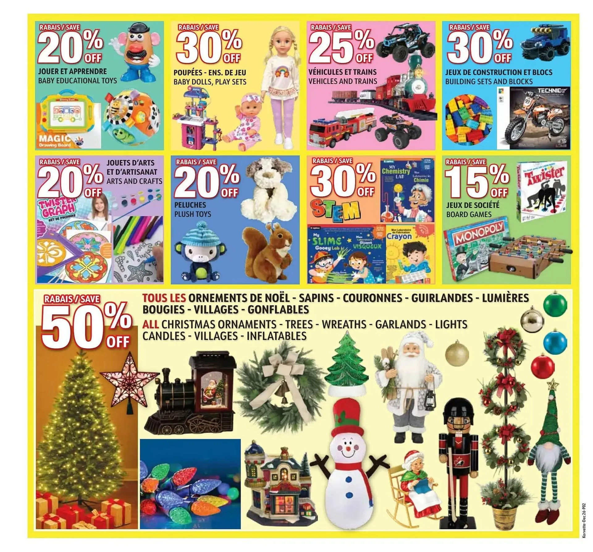 Korvette flyer from December 26 to January 7 2026 - flyer page 2