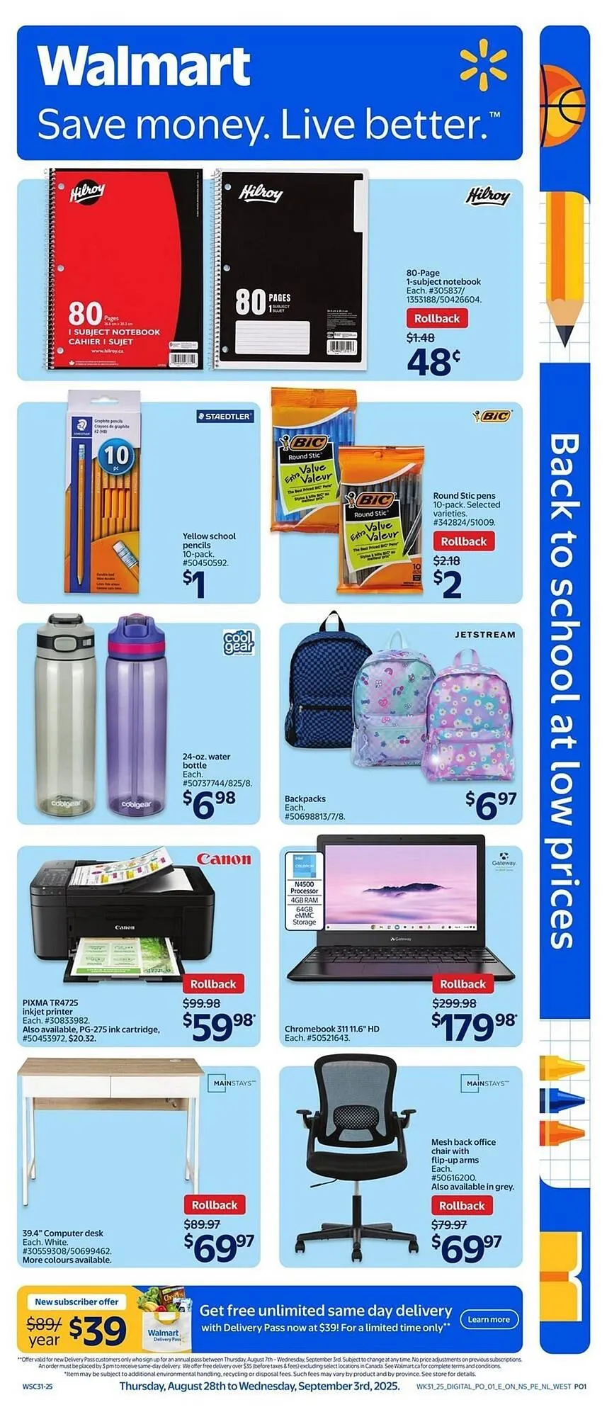 Walmart flyer - 1