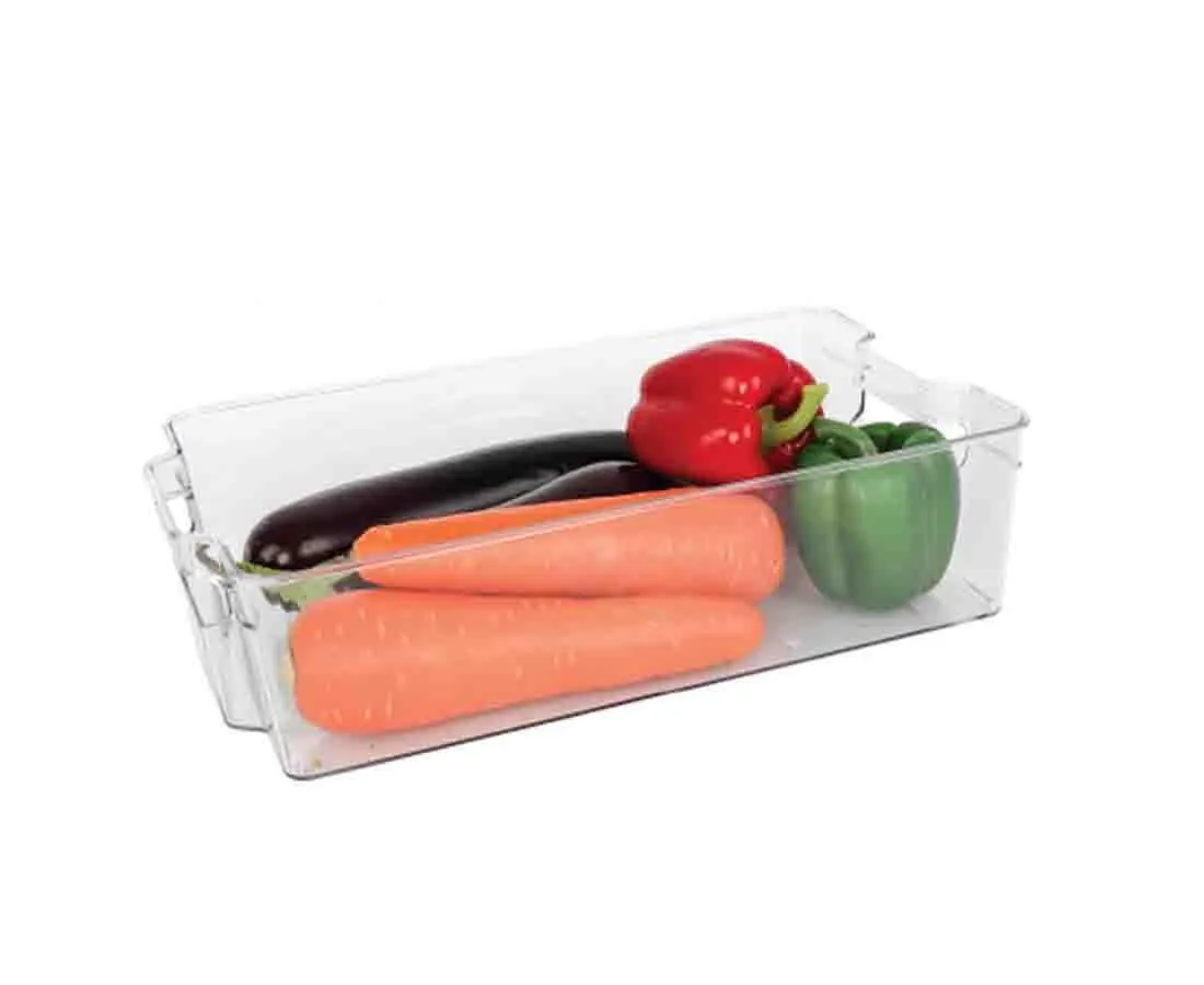 Fridge Organizer Bin, 37 x 21.5 x 10 cm