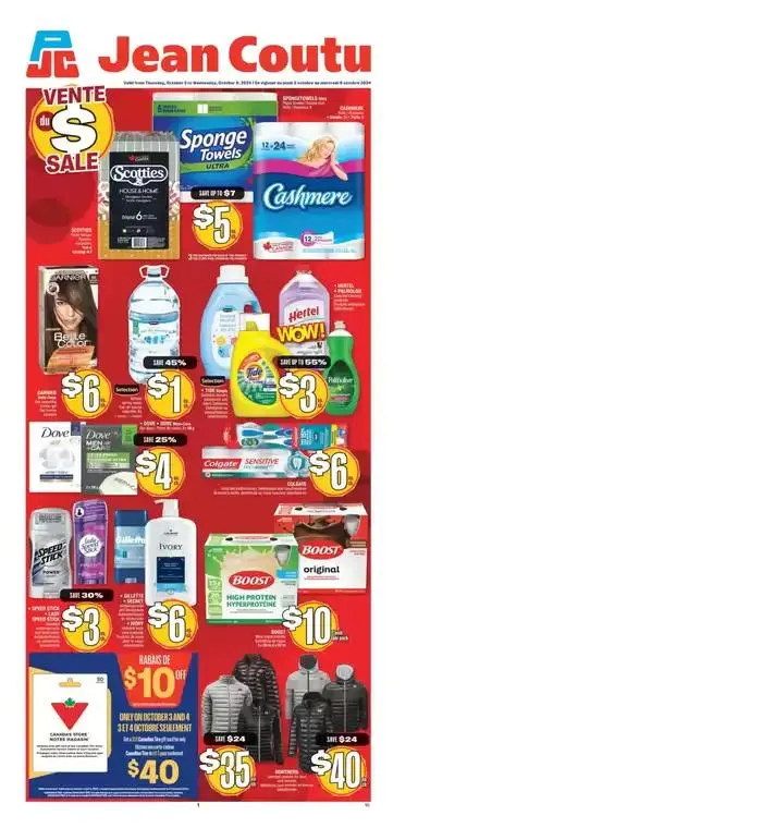 Discounts and promotions from October 3 to October 9 2024 - flyer page 1