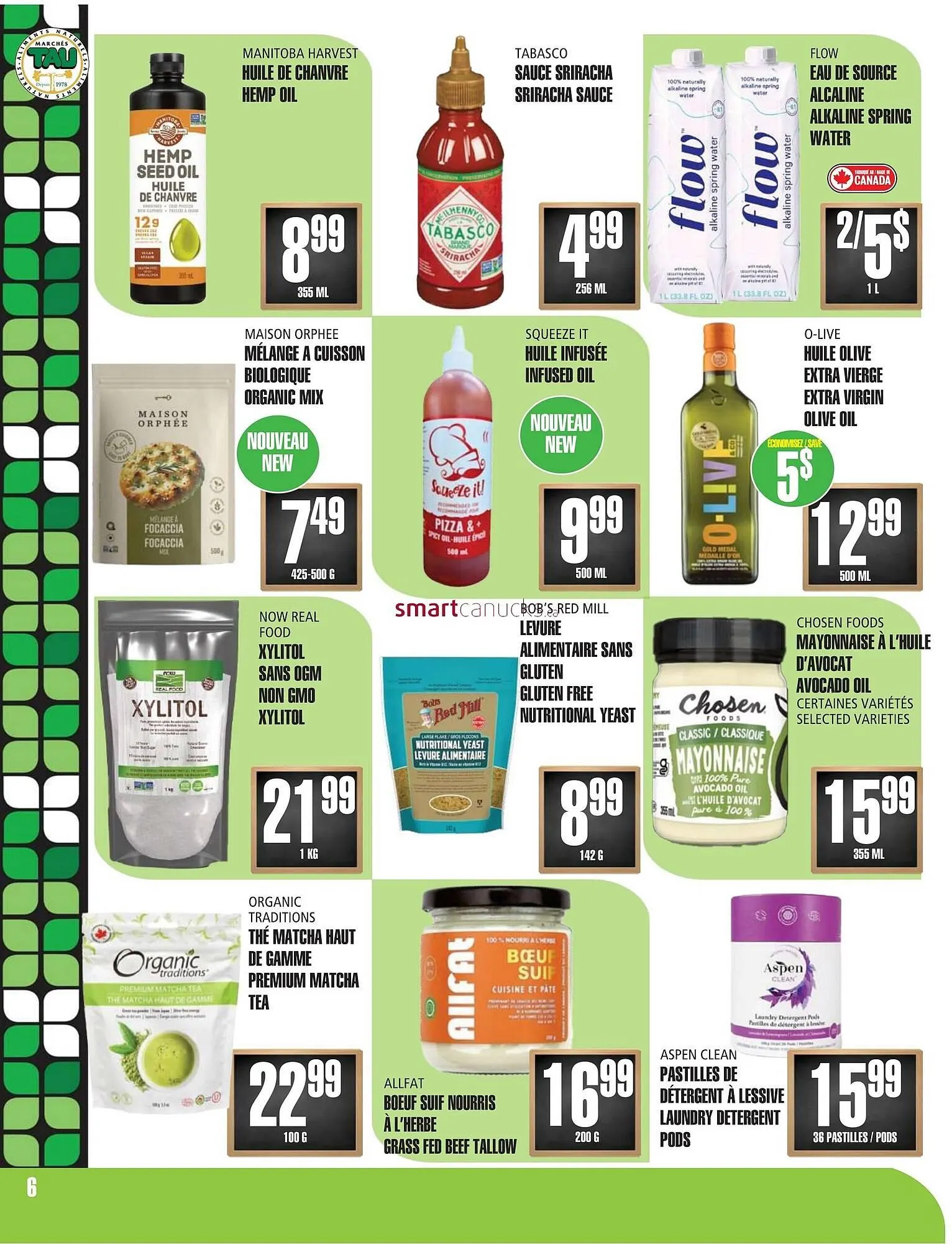 Marches Tau flyer from January 5 to February 1 2026 - flyer page 6