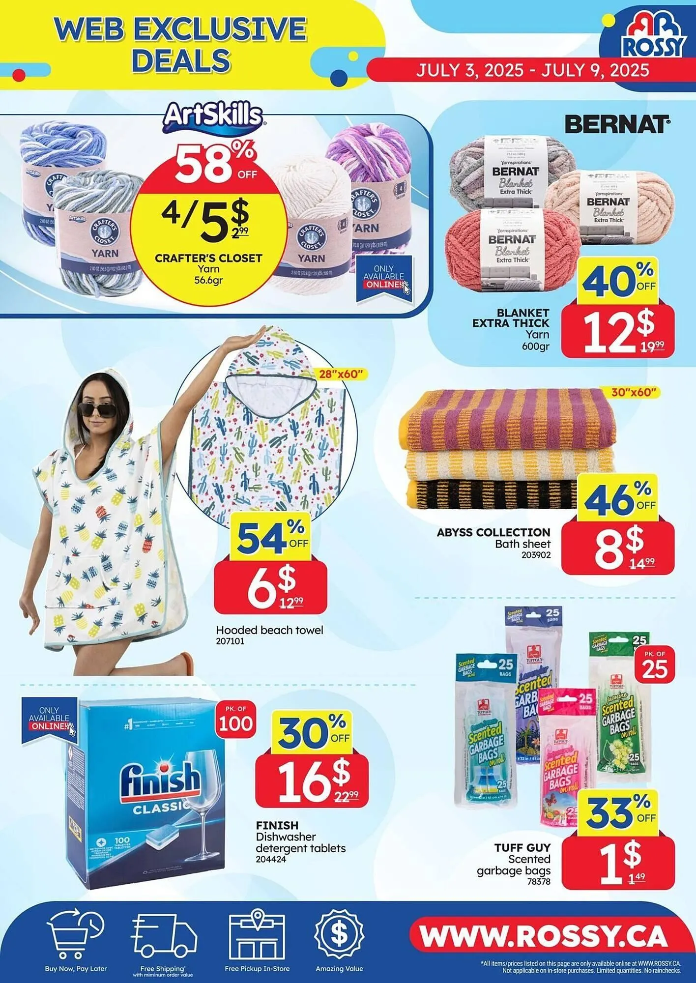 Rossy flyer from July 3 to July 10 2025 - flyer page 11