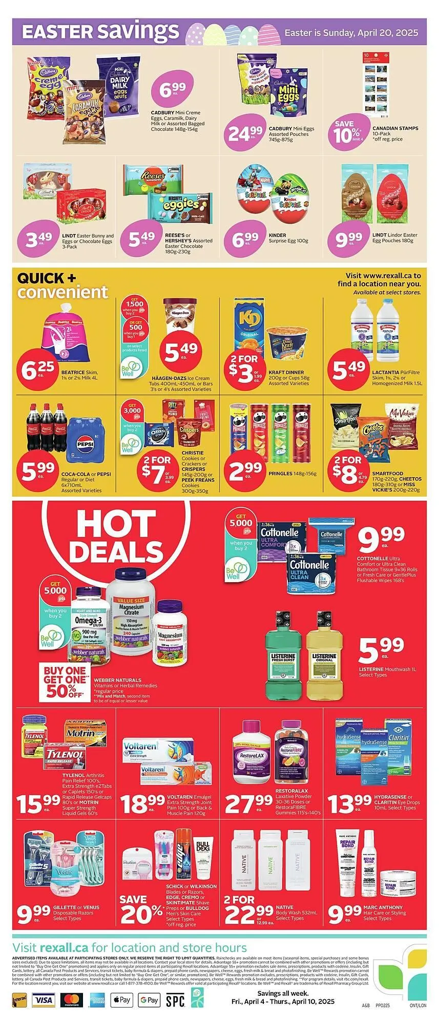Rexall flyer from April 4 to April 11 2025 - flyer page 3