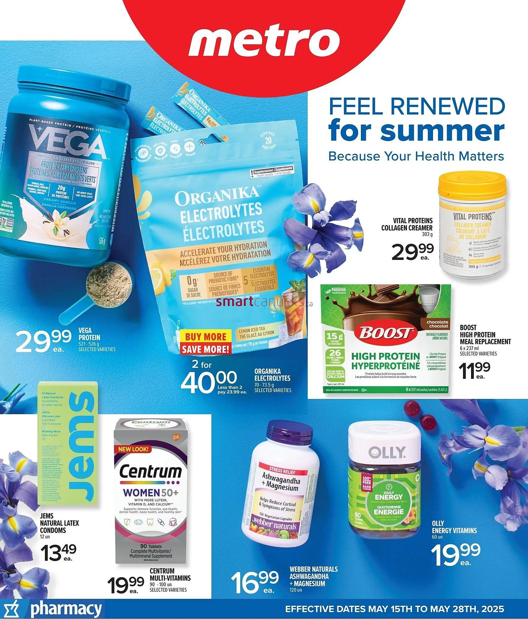 Metro flyer from May 15 to May 28 2025 - flyer page 1