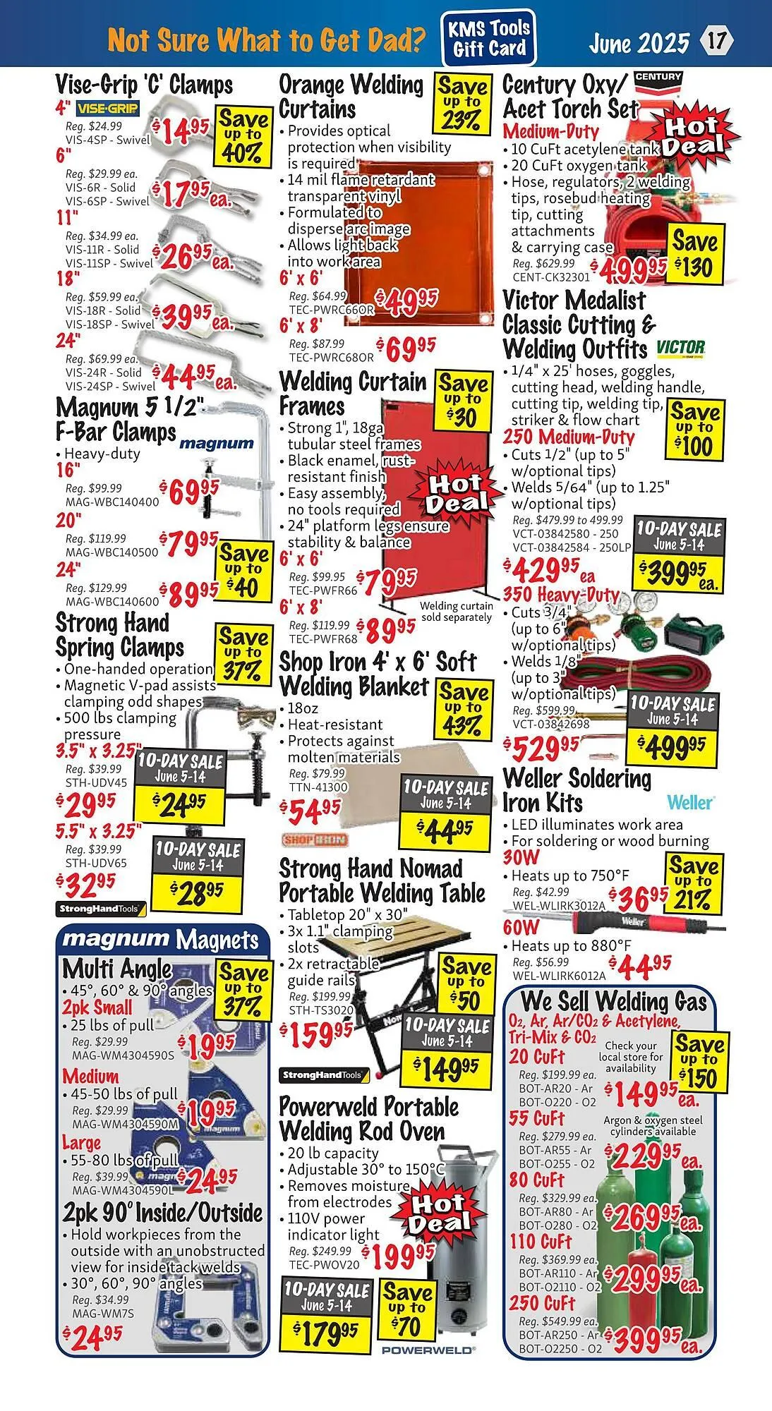 KMS Tools flyer from June 1 to June 30 2025 - flyer page 17