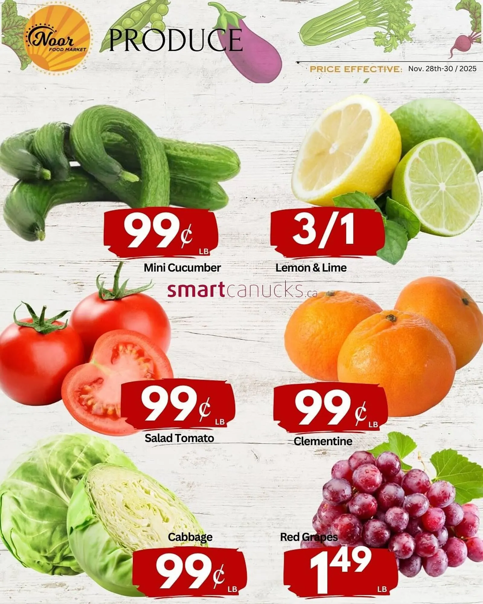 Noor Food Market flyer from November 28 to December 2 2025 - flyer page 2