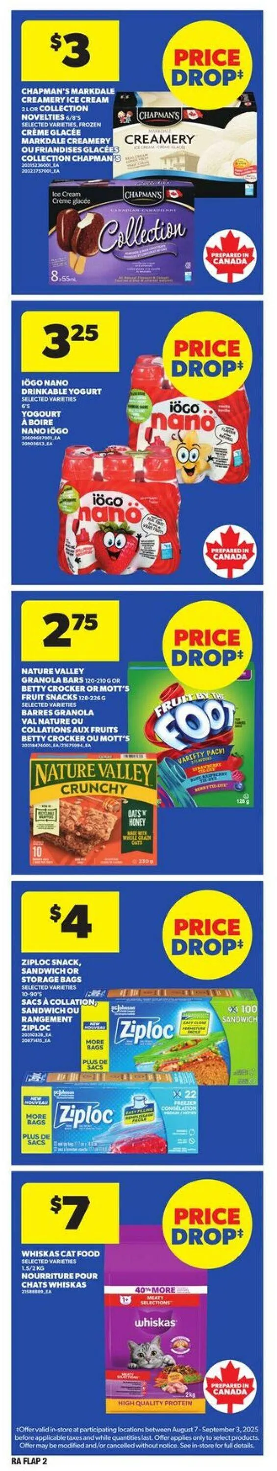 Atlantic Superstore Current flyer from August 14 to August 20 2025 - flyer page 2