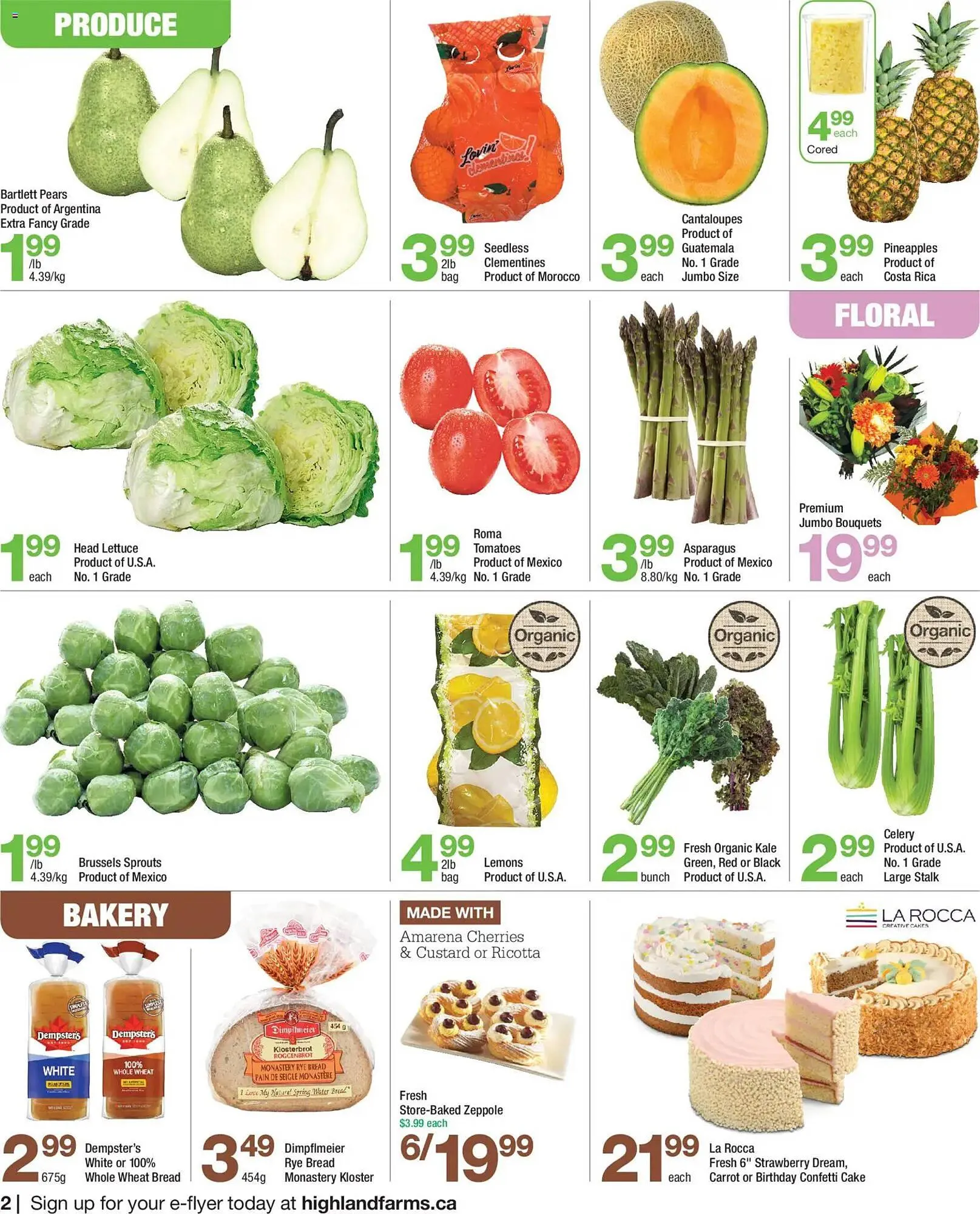 Highland Farms flyer from March 19 to March 25 2026 - flyer page 2