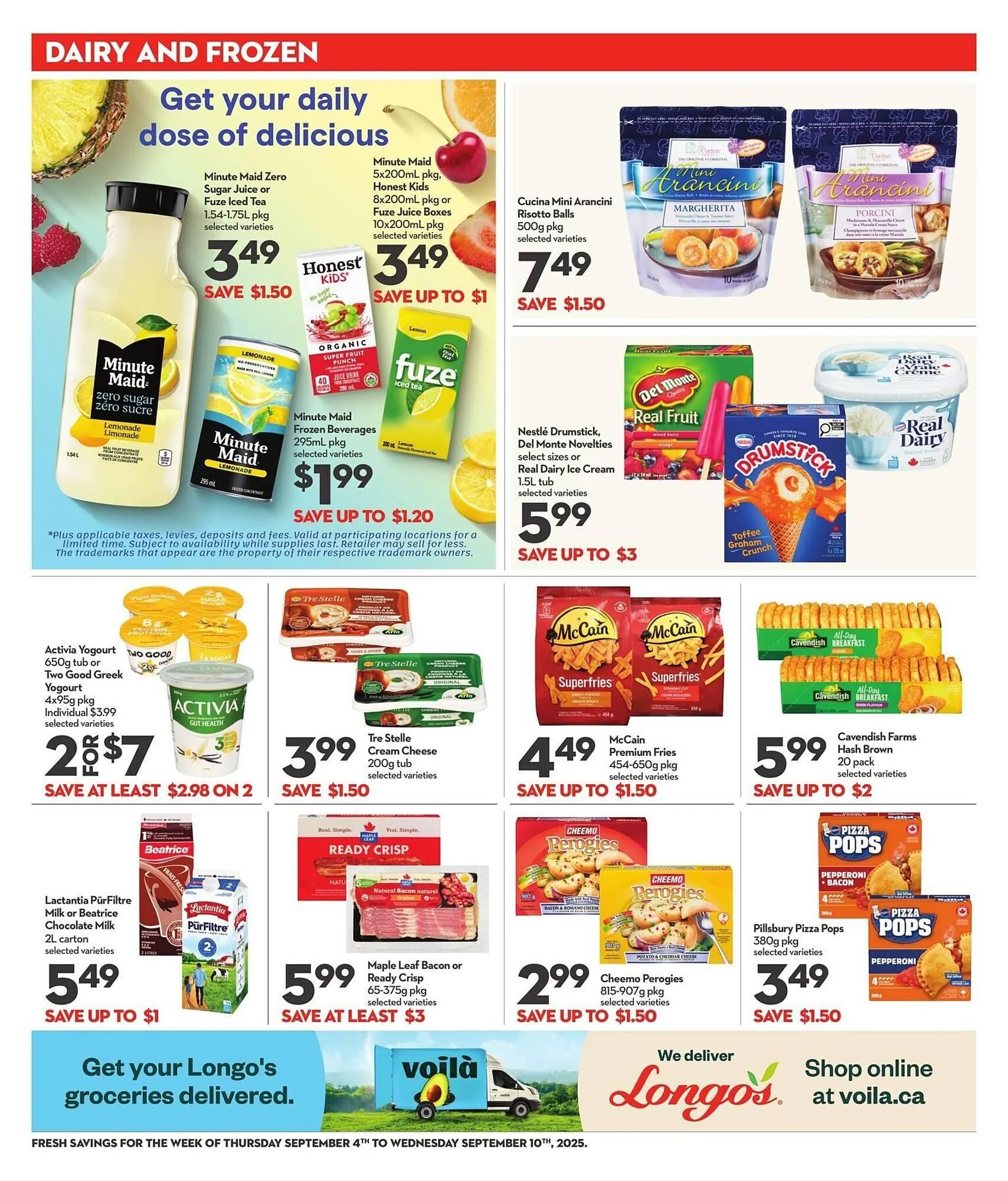 Longo's flyer from September 4 to September 11 2025 - flyer page 8