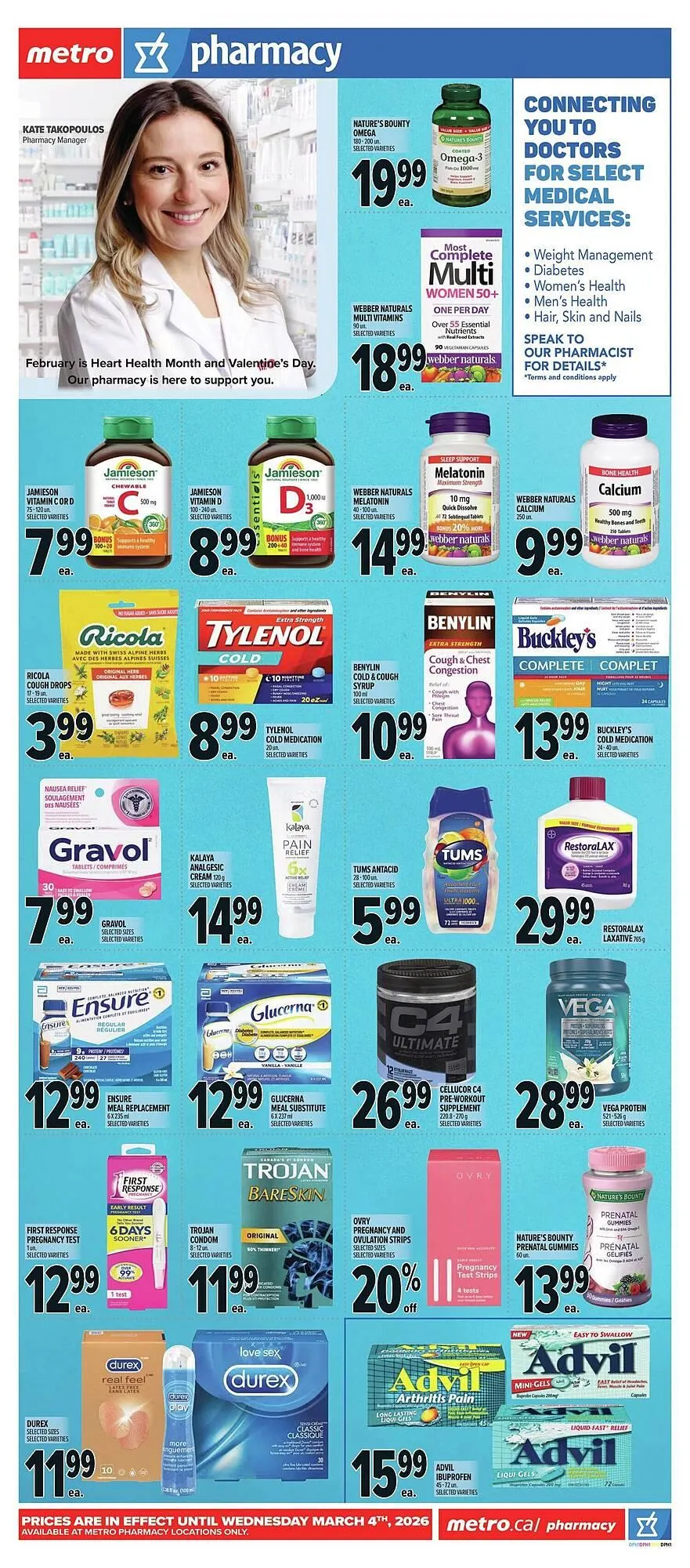 Metro flyer from February 4 to February 11 2026 - flyer page 20