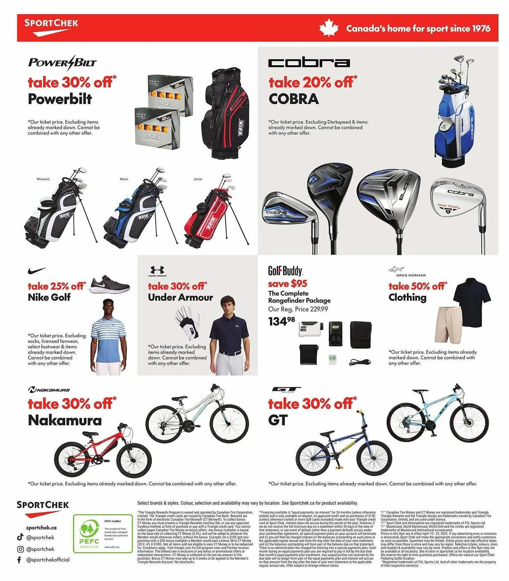 Sport Chek flyer from April 9 to April 16 2025 - flyer page 6