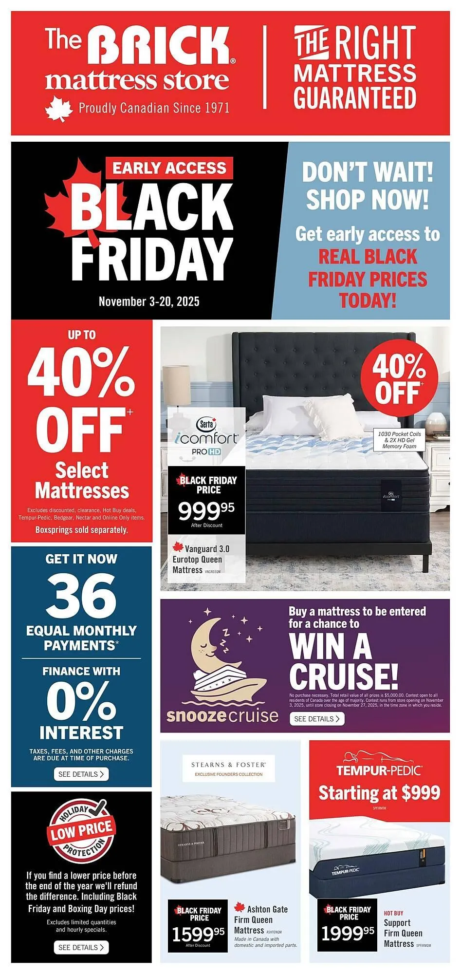 The Brick flyer from November 3 to November 10 2025 - flyer page 1