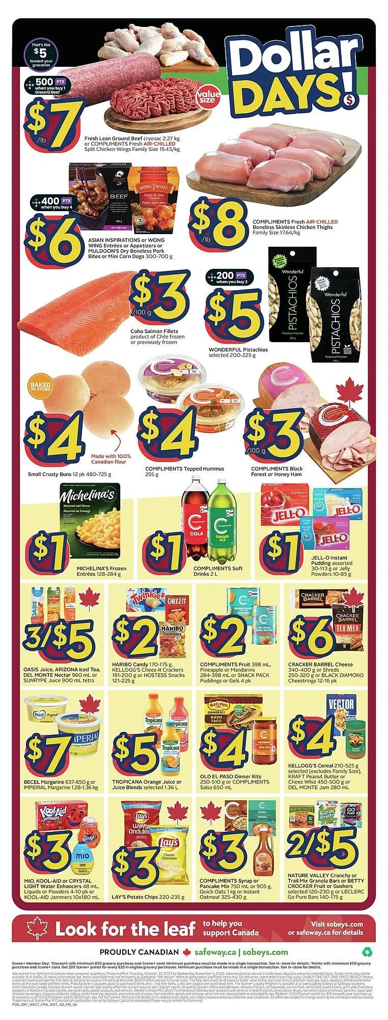 Safeway flyer from October 30 to November 5 2025 - flyer page 4