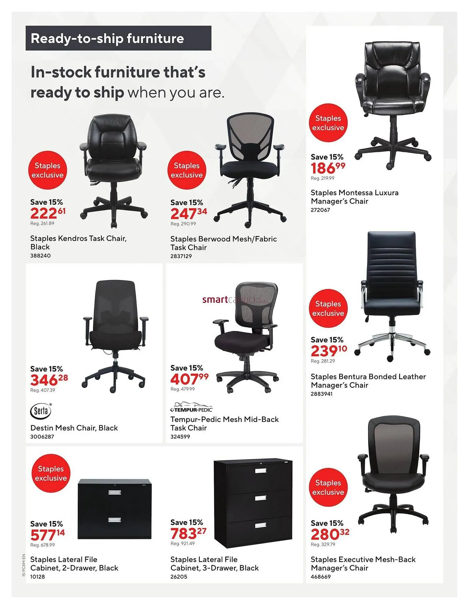 Staples flyer from August 8 to August 14 2025 - flyer page 15