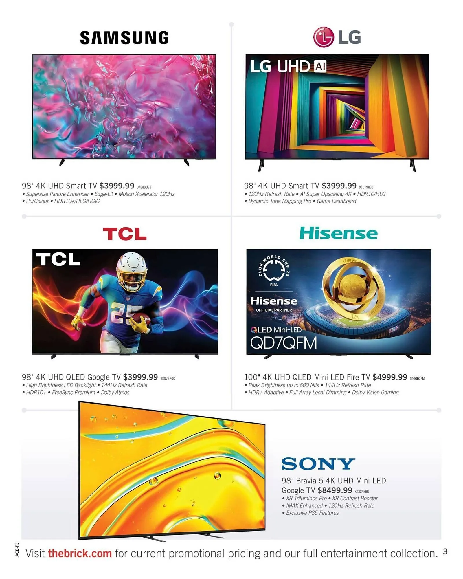 The Brick flyer from September 1 to January 1 2026 - flyer page 3