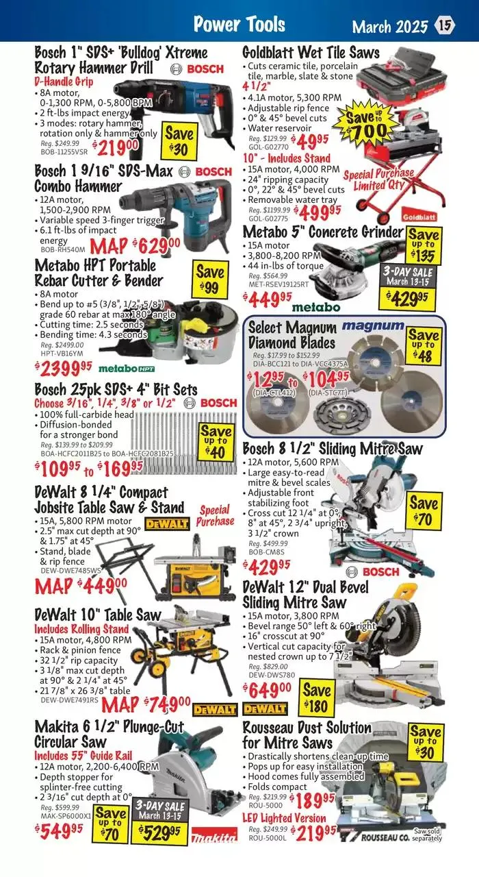 KMS Tools  from March 13 to March 31 2025 - flyer page 15