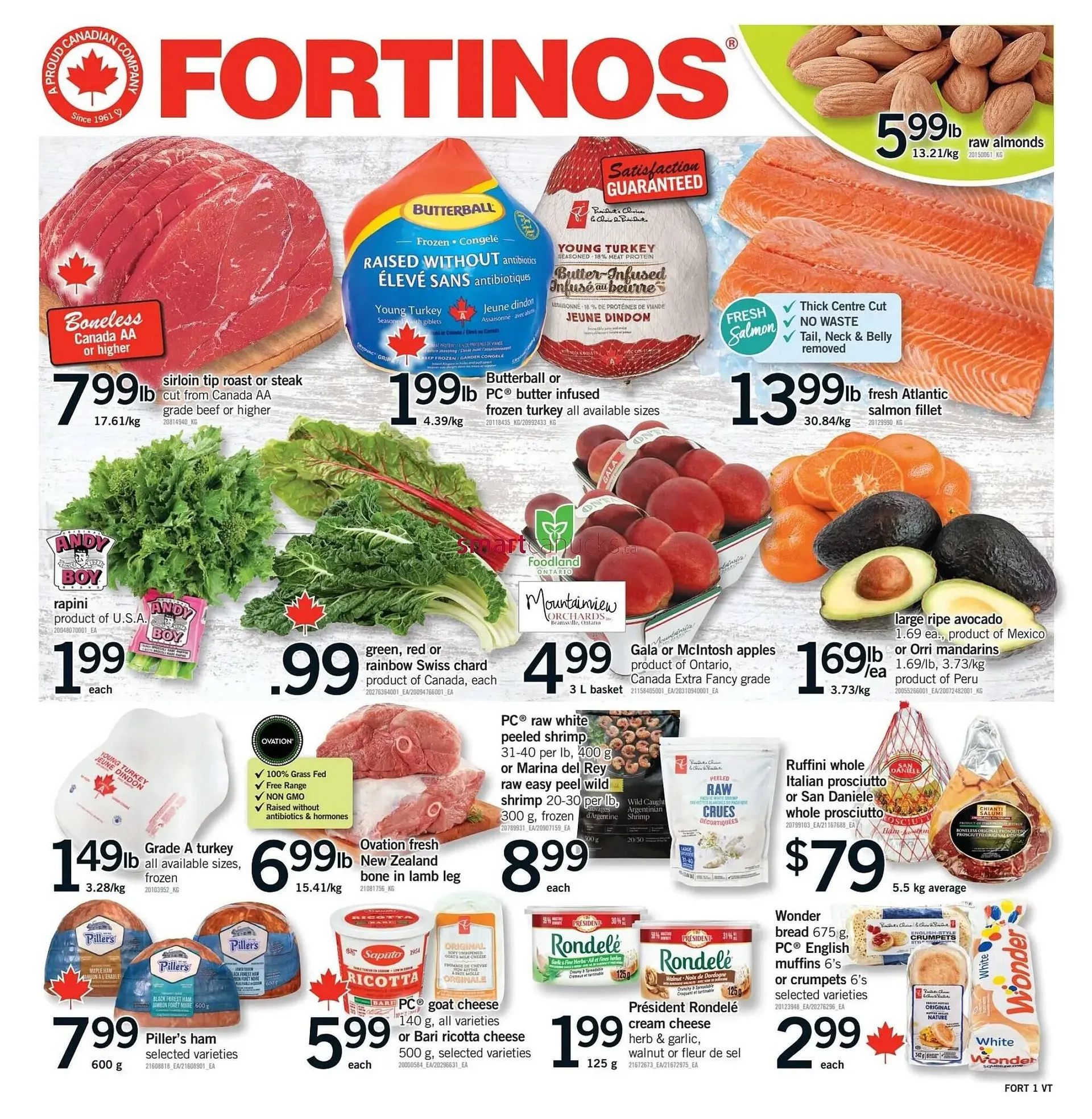 Fortinos flyer from September 25 to October 1 2025 - flyer page 1