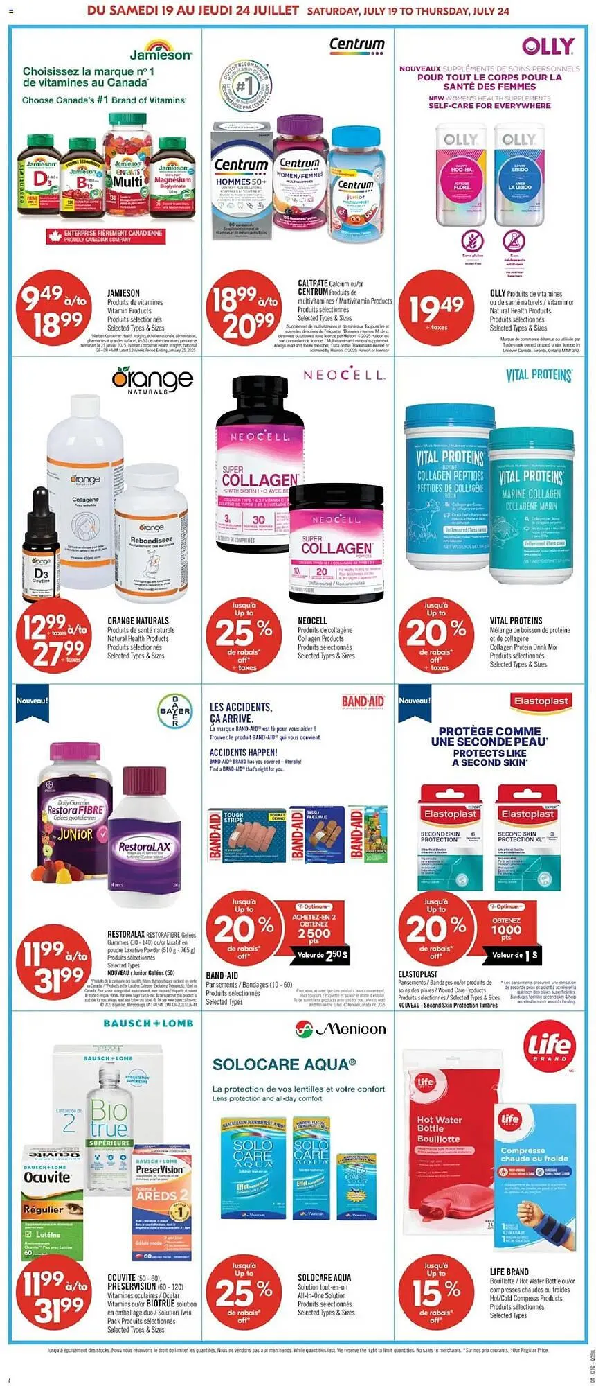 Pharmaprix flyer from July 18 to July 23 2025 - flyer page 7