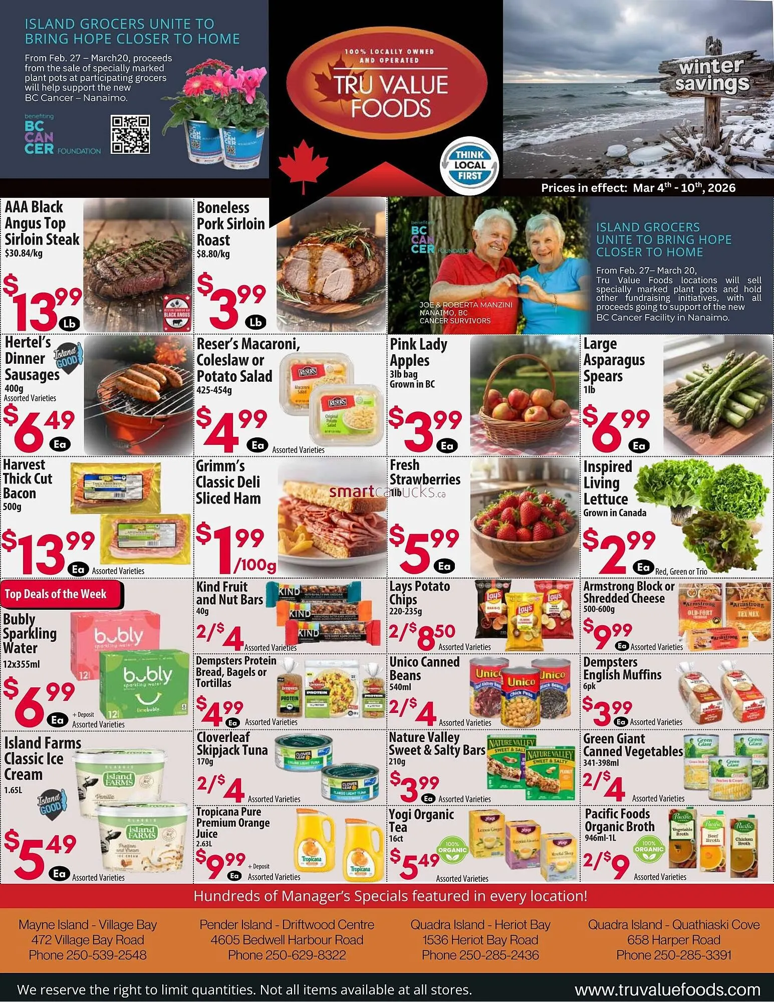 Tru Value Foods flyer from March 4 to March 10 2026 - flyer page 1