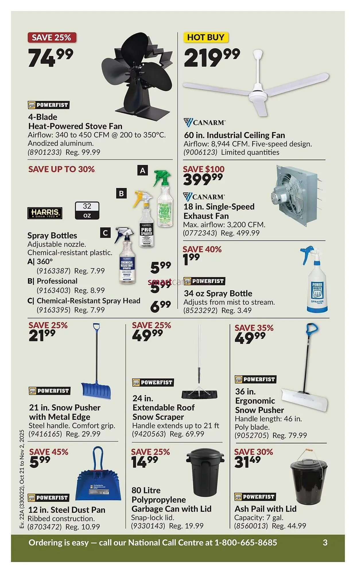 Princess Auto flyer from October 16 to October 26 2025 - flyer page 9