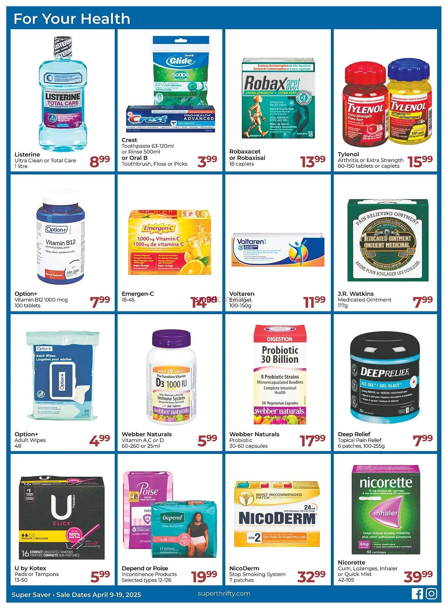 Super Thrifty flyer from April 9 to April 15 2025 - flyer page 5