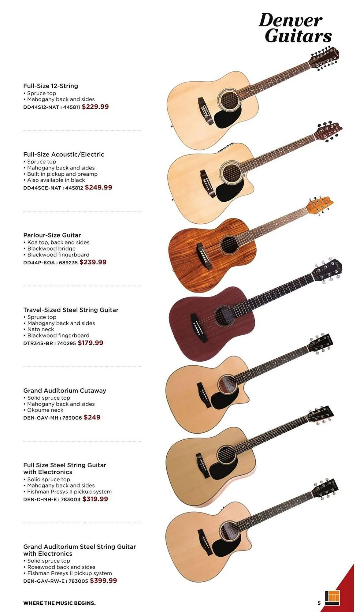 Long & McQuade flyer from October 9 to October 31 2025 - flyer page 5