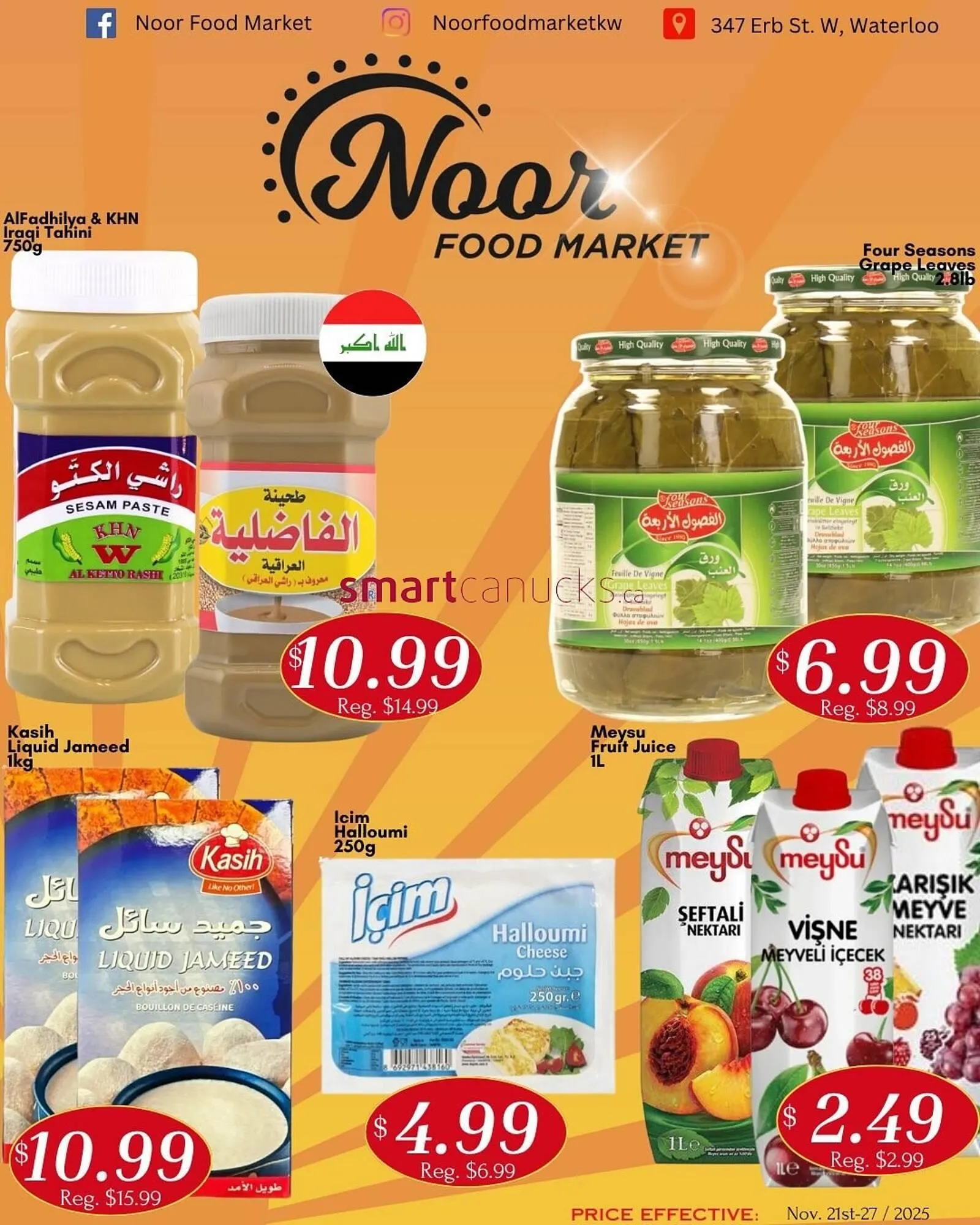 Noor Food Market flyer from November 21 to November 27 2025 - flyer page 1