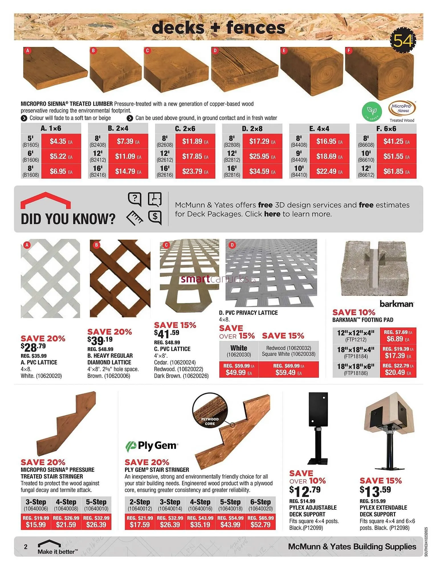McMunn & Yates Building Supplies flyer from April 9 to April 15 2025 - flyer page 2