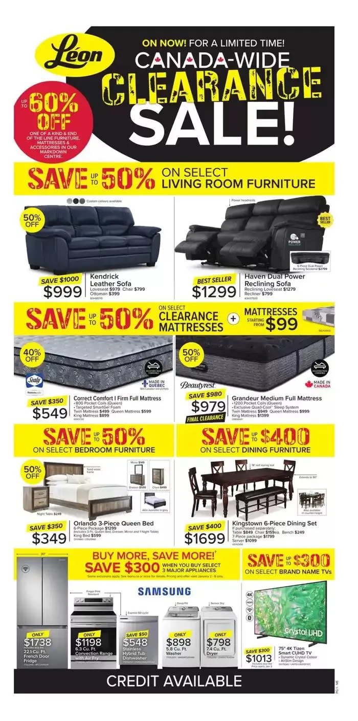 Current bargains and offers from January 2 to January 15 2025 - flyer page 1