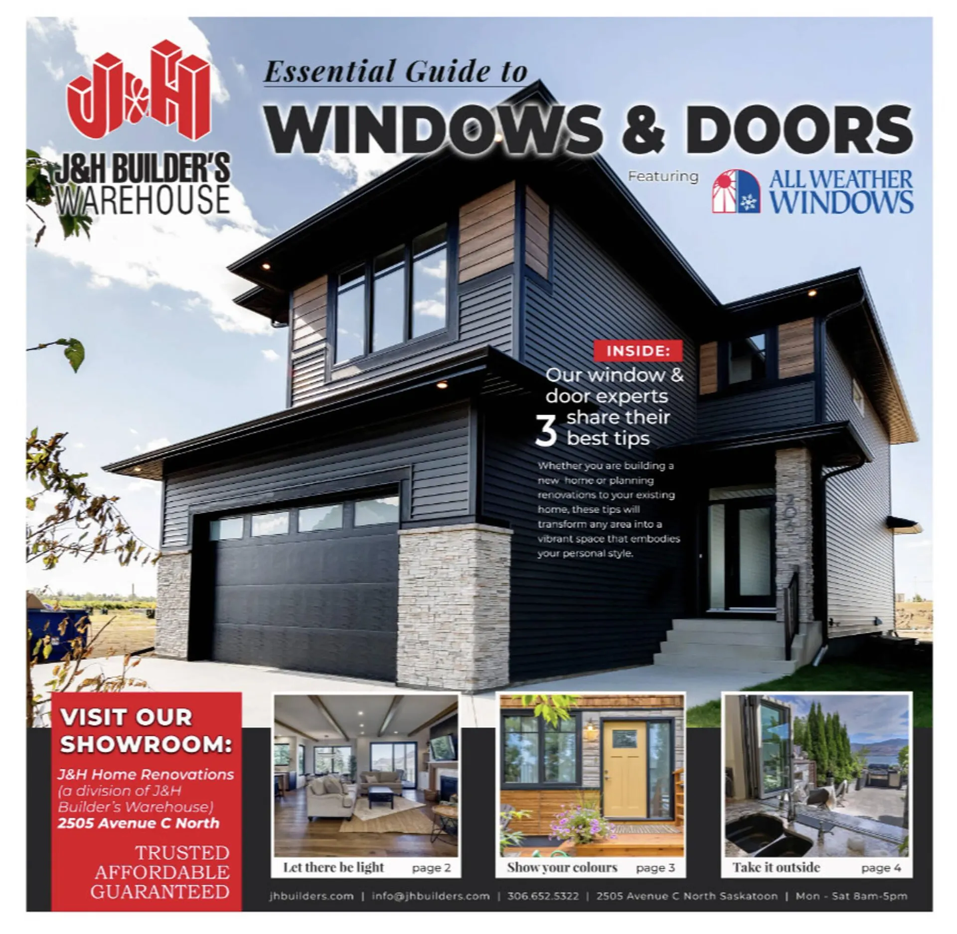 J&H Builders Warehouse flyer - 1