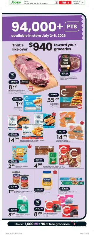 Sobeys Flyer from July 2 to July 8 2026 - flyer page 4