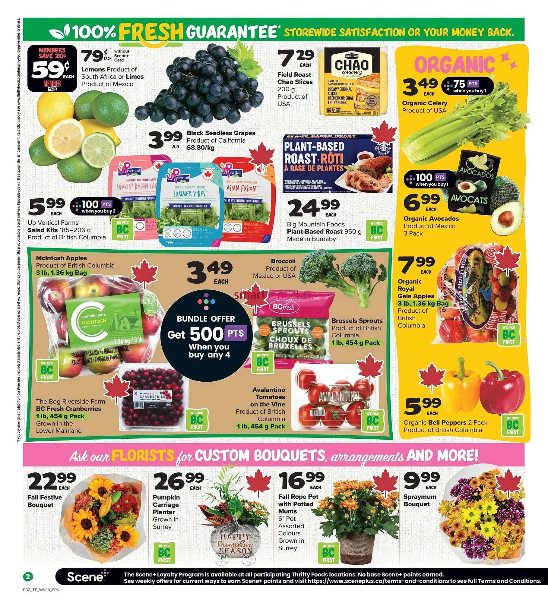 Thrifty Foods flyer from October 2 to October 8 2025 - flyer page 3