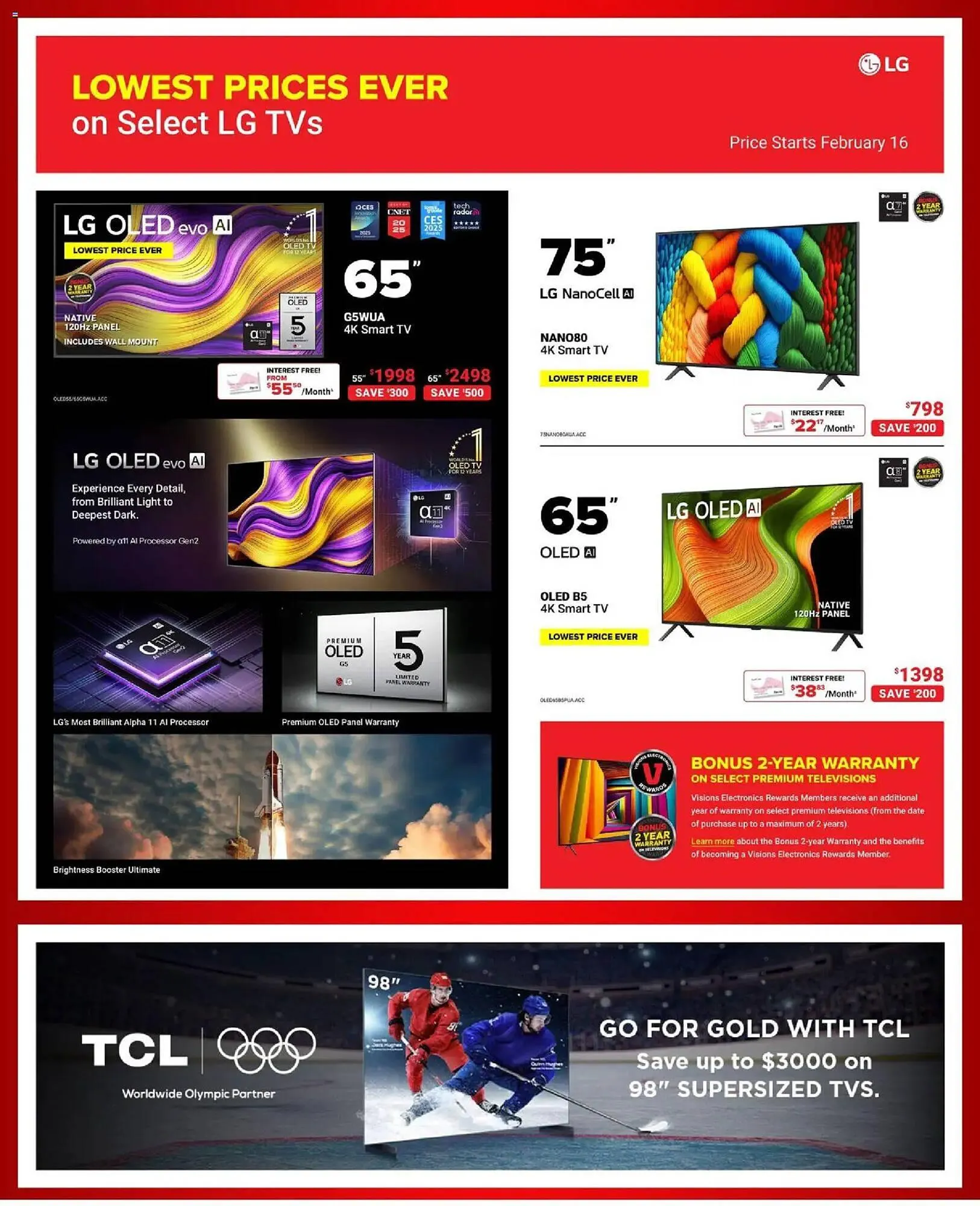 Visions Electronics flyer from February 13 to February 20 2026 - flyer page 4