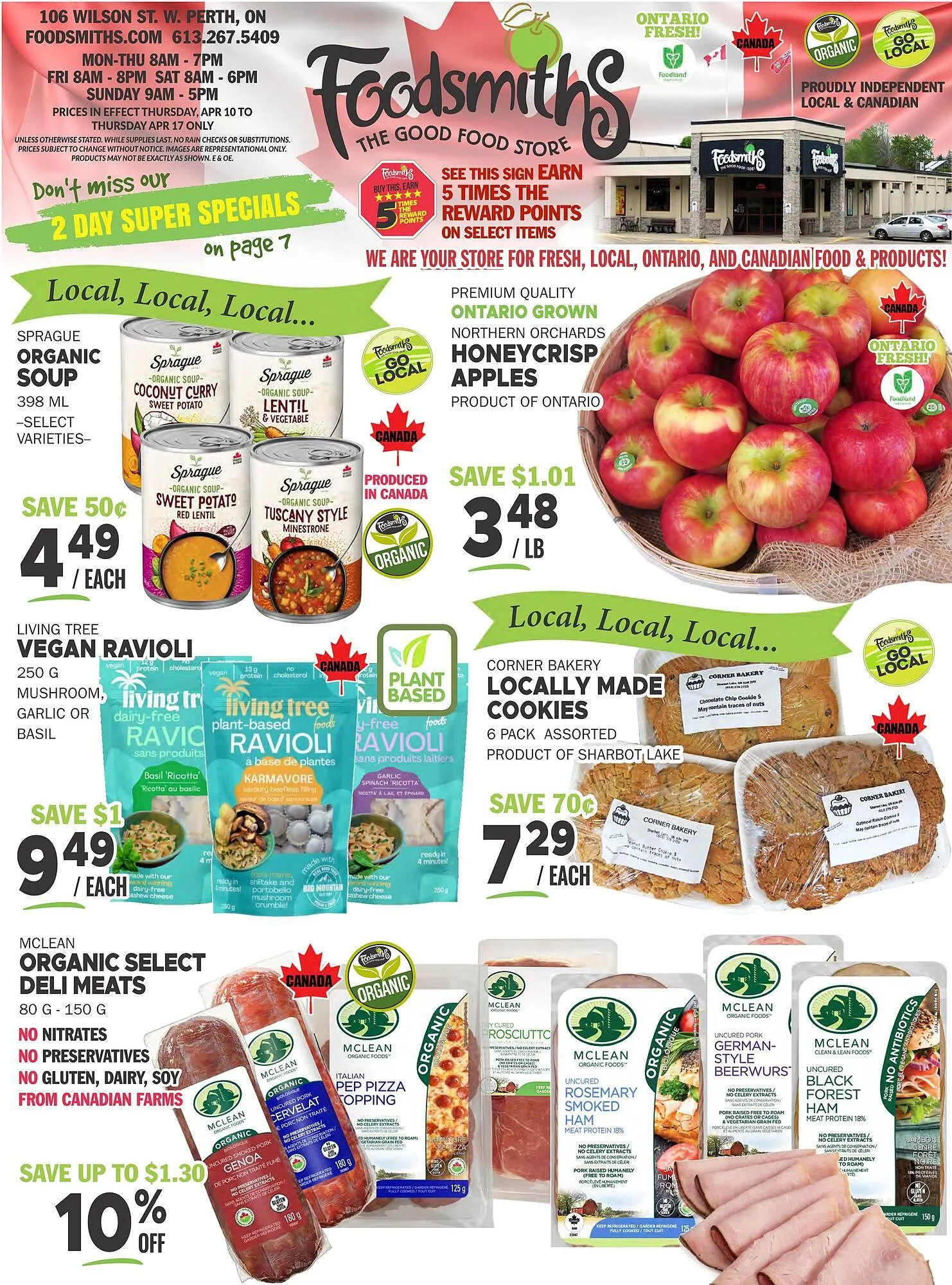 Foodsmiths flyer - 1