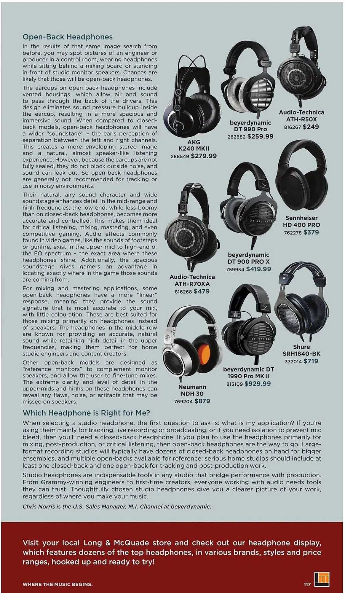 Long & McQuade flyer from October 9 to October 31 2025 - flyer page 117