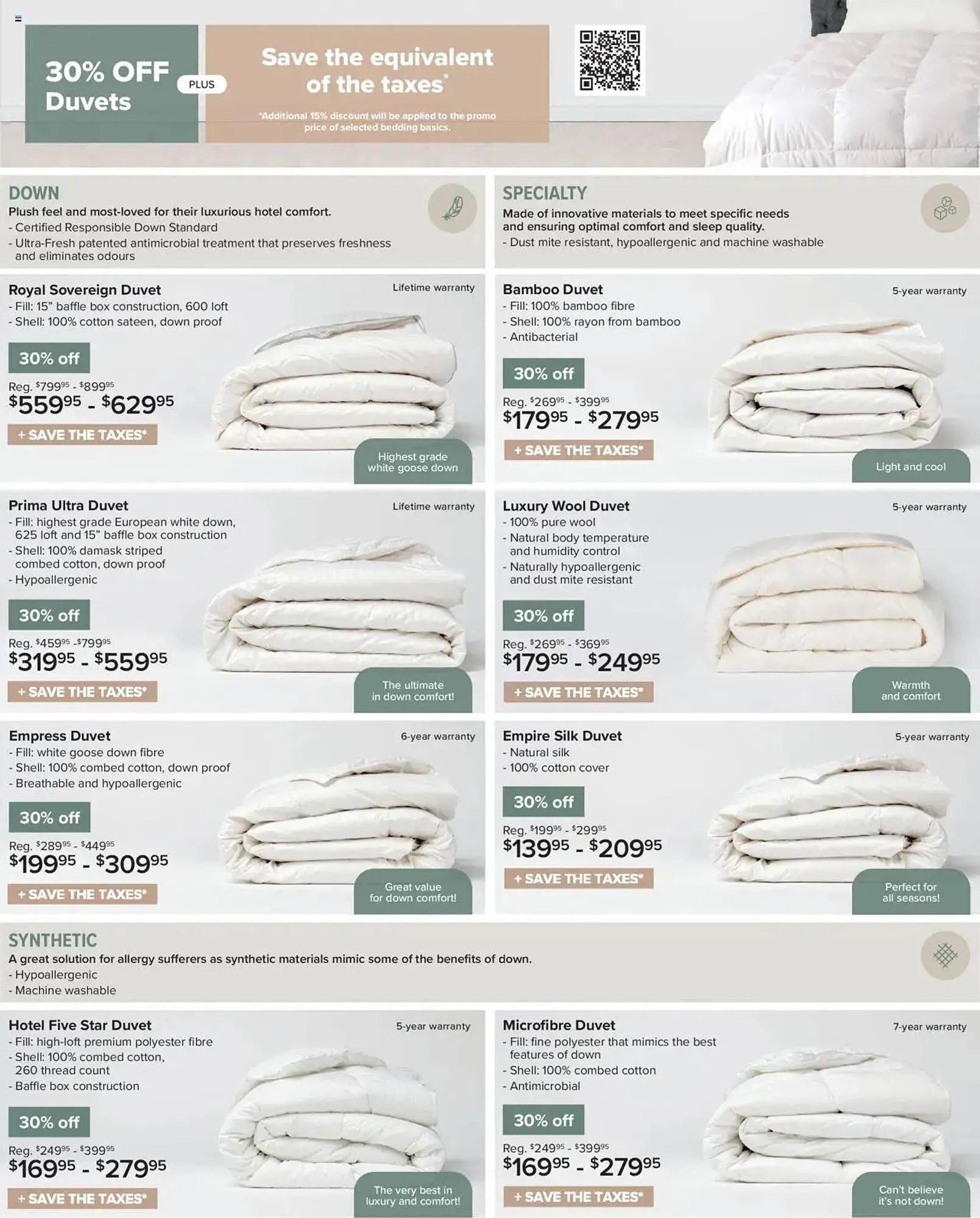 Linen Chest flyer from July 23 to August 25 2025 - flyer page 2