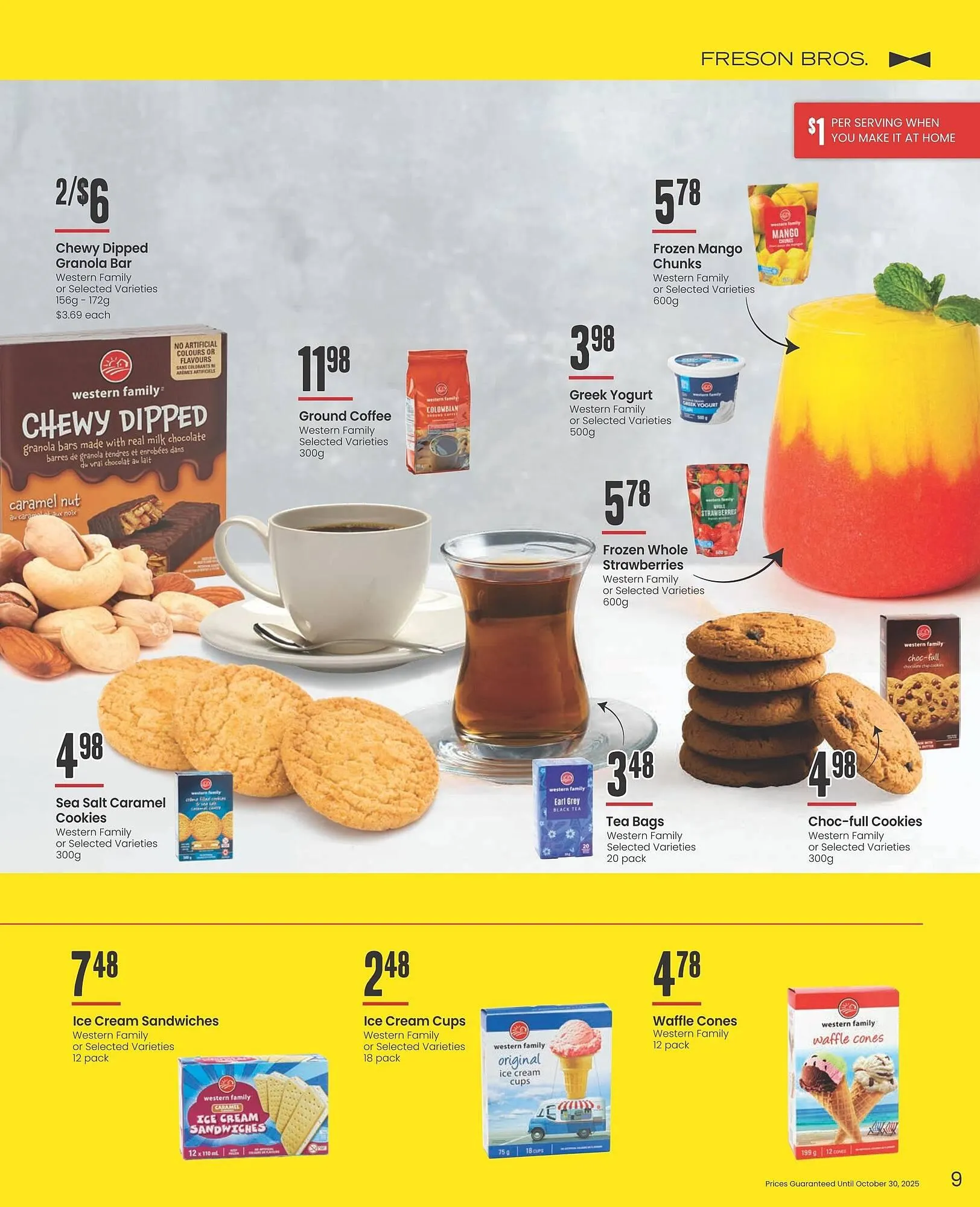 Freson Bros flyer from September 26 to October 30 2025 - flyer page 9