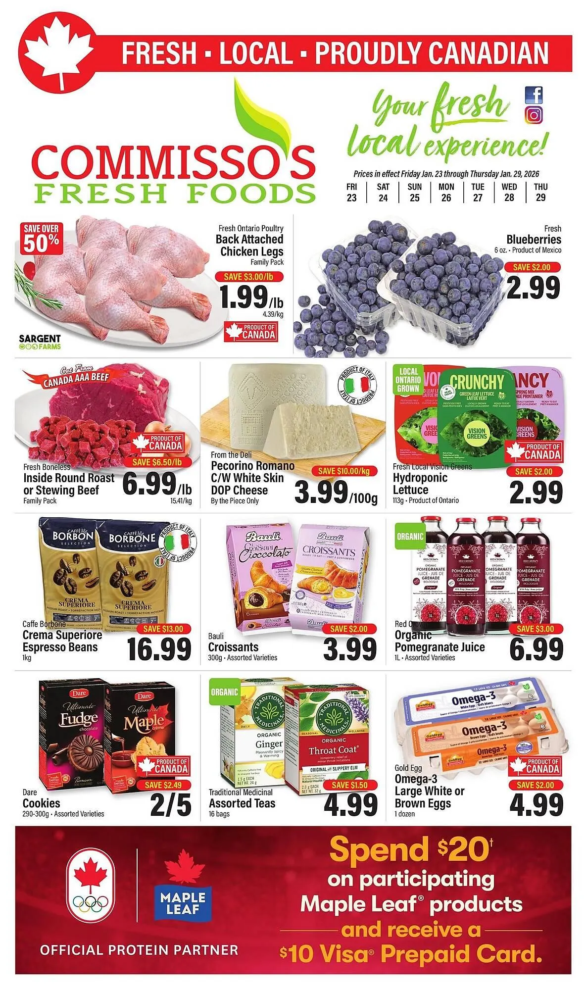 Commissos Fresh Foods flyer - 1